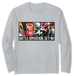 画像ギャラリー No.002のサムネイル画像 / CAPCOM公式アパレルに「ロックマンエグゼ」をテーマにしたTシャツ,長袖Tシャツ,トレーナー,パーカーが登場