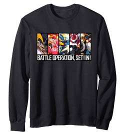 画像ギャラリー No.003のサムネイル画像 / CAPCOM公式アパレルに「ロックマンエグゼ」をテーマにしたTシャツ,長袖Tシャツ,トレーナー,パーカーが登場