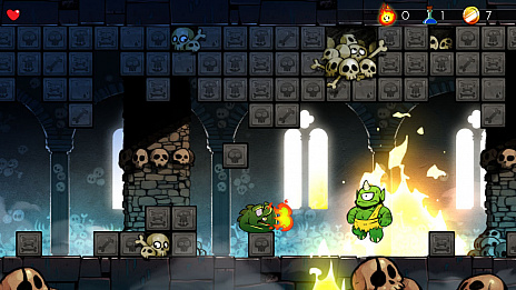 画像ギャラリー No.004のサムネイル画像 / 「WonderBoy:ドラゴンの罠」,PS5向け日本語パッケージ版を9月1日リリース。あのワンダーボーイが最新機種でプレイ可能に