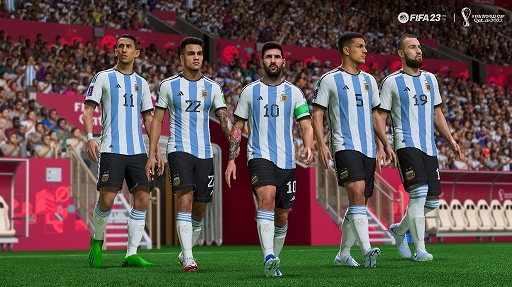 画像ギャラリー No.002のサムネイル画像 / 「FIFA 23」，ワールドカップでのアルゼンチン勝利予想に成功。公式ライセンス作品最後の年に4大会連続で勝者を当てる