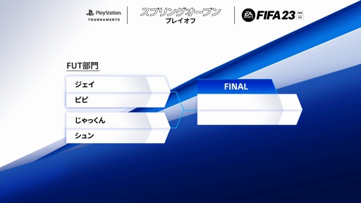 画像ギャラリー No.001のサムネイル画像 / 「FIFA 23」PS5版トーナメント“FIFA 23 スプリングオープン”プレイオフが3月25日より開幕