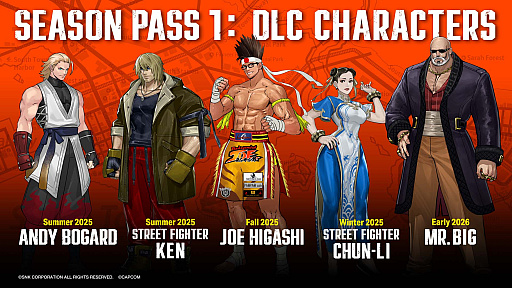画像ギャラリー No.009のサムネイル画像 / 「餓狼伝説 City of the Wolves」,新たに「カイン・R・ハインライン」の参戦を発表。シーズンパス1およびOBTに登場するキャラクターも明らかに