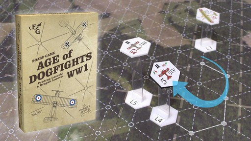 画像ギャラリー No.001のサムネイル画像 / 空戦ボードゲーム「エイジ・オブ・ドッグファイト：WW1」の日本語版が10月に発売