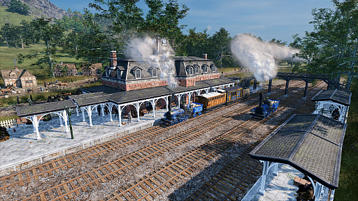 画像ギャラリー No.004のサムネイル画像 / 19世紀を舞台にした鉄道会社経営シム「レイルウェイ エンパイア2」,5月25日のリリースに向けて予約受付を開始