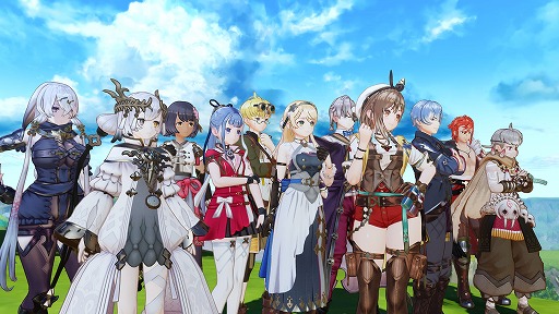 画像ギャラリー No.046のサムネイル画像 / 「ライザのアトリエ3 〜終わりの錬金術士と秘密の鍵〜」，パーティ11名が勢揃いのPV第2弾を公開。パトリツィアやリラなど，懐かしい面々も登場
