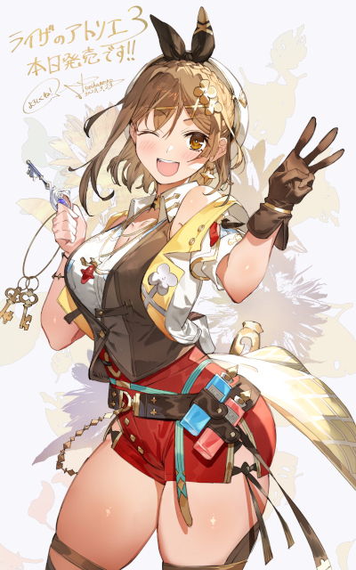 画像ギャラリー No.001のサムネイル画像 / ライザの“最後の夏の冒険”が始まる。「ライザのアトリエ3」本日発売。DLC第1弾も配信開始