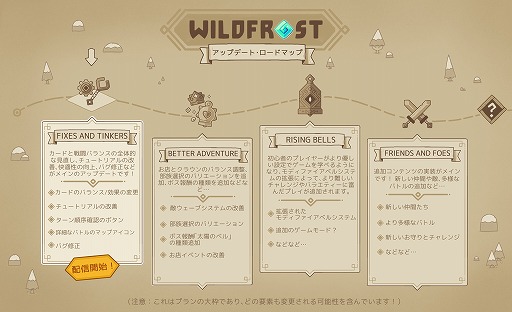 画像ギャラリー No.005のサムネイル画像 / 難度はそのまま，より遊びやすく。「Wildfrost」，チュートリアルやゲームバランスを改善するアップデートを配信