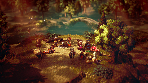 画像ギャラリー No.002のサムネイル画像 / 「OCTOPATH TRAVELER II」の詳細情報を公開。昼と夜の概念や，キャラごとの固有アクション“底力”などの新要素が登場