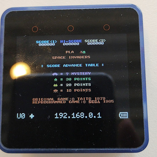 画像ギャラリー No.001のサムネイル画像 / 手のひらの上でレトロゲームが動くロマン。MSXの西氏，MSX0 StackでSG-1000のゲームが動作したと報告