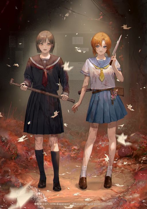 画像ギャラリー No.001のサムネイル画像 / PC版「SILENT HILL f」と「ひぐらしのなく頃に 奉」，コラボバンドルが販売開始。雛子とレナを描いた特別なイラストを公開