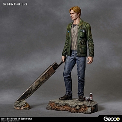 画像ギャラリー No.010のサムネイル画像 / 「SILENT HILL 2」主人公“ジェイムス・サンダーランド”の1/6スケールスタチュー，予約受け付け開始。角材や銃，鉄パイプ，大鉈を持たせられる
