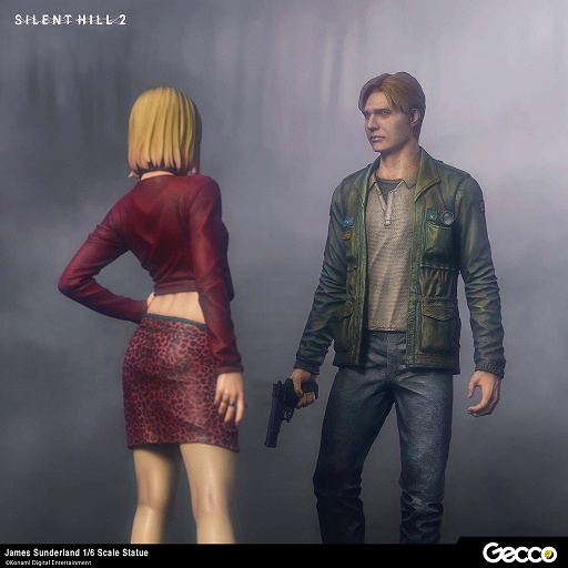画像ギャラリー No.011のサムネイル画像 / 「SILENT HILL 2」主人公“ジェイムス・サンダーランド”の1/6スケールスタチュー，予約受け付け開始。角材や銃，鉄パイプ，大鉈を持たせられる