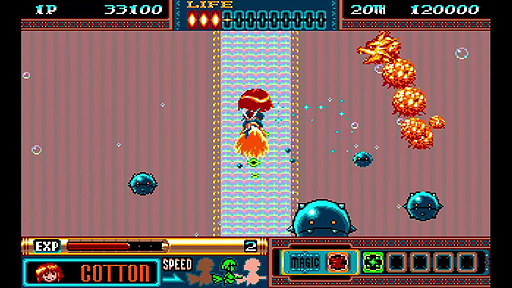 画像ギャラリー No.010のサムネイル画像 / 「コットン100％」と「パノラマコットン」の各Switch版，PS4版の国内配信が本日スタート。魔法使いの少女が活躍するポップなSTG