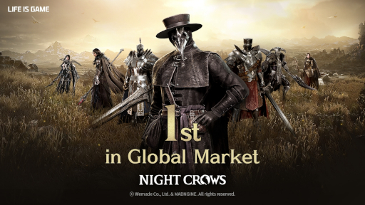 画像ギャラリー No.003のサムネイル画像 / グローバル版「NIGHT CROWS」の収益がサービス開始から3日間で1000万ドル（約15億円）を突破。Wemadeのタイトルで最高の実績