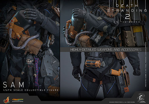 画像ギャラリー No.010のサムネイル画像 / 「DEATH STRANDING 2」のサムを小島秀夫監督監修のもと立体化した1/6スケールフィギュア，2026年10月の発売に向けて予約受付中