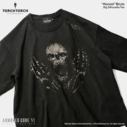 画像ギャラリー No.007のサムネイル画像 / 「ARMORED CORE VI」のハンドラー・ウォルター,オーネスト・ブルートゥがビッグシルエットTシャツに。「TORCH TORCH」より7月に発売