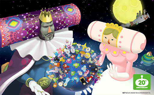 画像ギャラリー No.001のサムネイル画像 / 「塊魂」シリーズ,本日で発売20周年。記念イラストとメッセージの公開やサウンドトラックの配信など,さまざまな新情報が明らかに