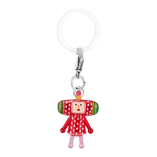 画像ギャラリー No.005のサムネイル画像 / 「塊魂」のカプセルトイ「めじるしアクセサリー 塊魂」，2024年7月下旬発売。イトコ・ハトコも登場