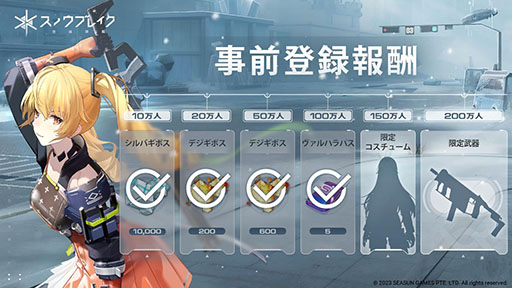 画像ギャラリー No.002のサムネイル画像 / 「スノウブレイク:禁域降臨」,7月20日に正式サービスを開始。PC&スマホを対象としたファイナルβテストの開催も決定