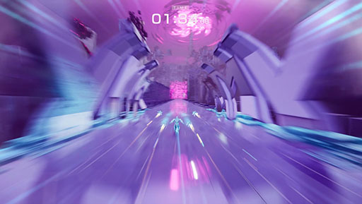 画像ギャラリー No.001のサムネイル画像 / ハイスピードランアクションゲーム「BRIGHT TRACER」,Steamで無料公開。さまざまなアクションを駆使して電脳世界を駆け抜けよう