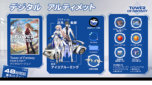 画像ギャラリー No.004のサムネイル画像 / PS5 / PS4版「Tower of Fantasy（幻塔）」8月8日に配信開始。新マップ「天空山荘」が登場する3.1アップデートを実施予定