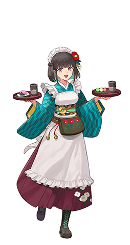画像ギャラリー No.001のサムネイル画像 / 「龍の国 ルーンファクトリー」，お茶屋の元気印「いろは」（CV：和氣あず未）のキャラクター紹介映像を公開。明るくどんな人にも友好的な看板娘