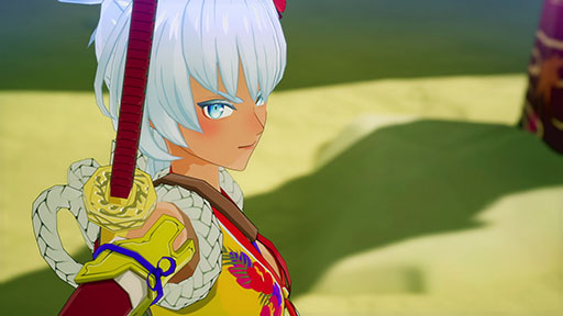 画像ギャラリー No.004のサムネイル画像 / 「龍の国 ルーンファクトリー」，アズマの国の夏と剣を司る女神「マツリ」（CV：安済知佳）のキャラクター紹介映像を公開