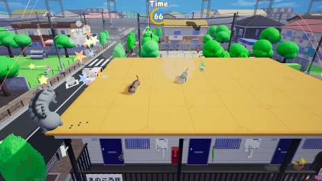 画像ギャラリー No.006のサムネイル画像 / ネコっぽい生き物による尻相撲アクション「Nyaaaanvy」のSwitch版が発売決定。PV＆ゲームに登場するネコの映像を募集開始
