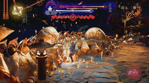 画像ギャラリー No.020のサムネイル画像 / 「祇：Path of the Goddess」メディア向け試遊会レポート。アクションとストラテジーが融合したシステムで，不気味な妖怪と戦う意欲作