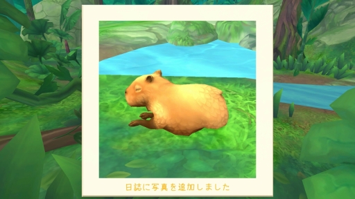 画像ギャラリー No.009のサムネイル画像 / かわいいカピバラ! めずらしいちょうちょ! 「フラッターアウェイ」で,アマゾン熱帯雨林での癒しの旅を満喫