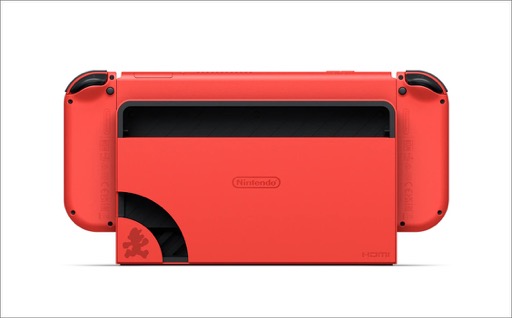 画像ギャラリー No.001のサムネイル画像 / 有機ELモデルのSwitch本体「マリオレッド」,10月6日発売