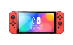 画像ギャラリー No.003のサムネイル画像 / 有機ELモデルのSwitch本体「マリオレッド」,10月6日発売