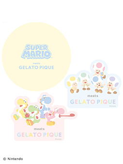 画像ギャラリー No.014のサムネイル画像 / 「スーパーマリオ」,ジェラート ピケコラボコレクション第6弾を4月24日に発売。キノピオ&ヨッシーの愛らしいデザイン