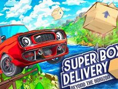 荷物ぶちまけながらでも走れ！ 荷物運びドライビングアクション「Super Box Delivery: Beyond the Horizon」，Steamストアページを公開
