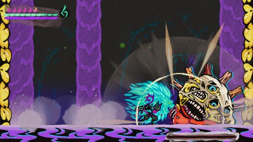 画像ギャラリー No.002のサムネイル画像 / 切り絵風2Dアクション「九魂の久遠」がNintendo Switchに対応決定。クオンのスキル，シャドウスルーとアニマリヴァイヴの情報を公開