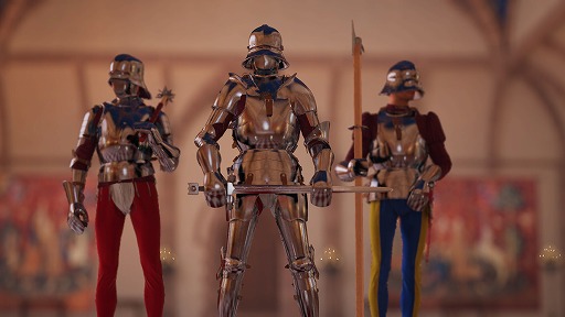 画像ギャラリー No.001のサムネイル画像 / 騎士の戦いに慈悲は無用。物理シミュレーション要素を取り入れた甲冑騎士メレーアクション「Half Sword」,Steamストアページを公開