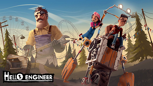 画像ギャラリー No.002のサムネイル画像 / 怪しい隣人の家に潜入する「Hello Neighbor」のスピンオフ，「Hello Engineer: Scrap Machines Constructor」を8月17日にリリース