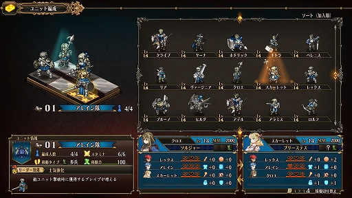 画像ギャラリー No.015のサムネイル画像 / 「ユニコーンオーバーロード」，冒険を共にする4人の仲間を紹介。交流を通じて深められる仲間との「親密度」により，特別なイベント発生も