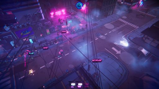 画像ギャラリー No.002のサムネイル画像 / サイバーパンクな世界でヌードル配達に挑戦する「Death Noodle Delivery」,配信開始。ホバーボードに乗って,危険なシティを進む