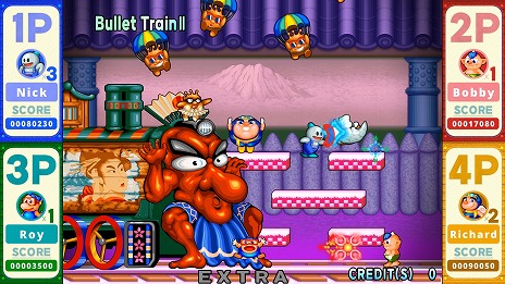 画像ギャラリー No.010のサムネイル画像 / リメイク作「SNOW BROS. 2 SPECIAL」体験版をSteam Nextフェスで配信。4人のキャラクターで3ステージをプレイ可能