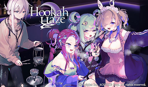 画像ギャラリー No.001のサムネイル画像 / シーシャ屋で3人の女性と心を通わせる新作ADV「Hookah Haze」，アドベンチャーパートの紹介映像を公開。主題歌の作詞はDECO*27氏が担当