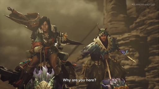 画像ギャラリー No.005のサムネイル画像 / 「モンスターハンターワイルズ」,プロモーションムービー第2弾を公開。砂漠で新モンスターを狩猟するシーンが収録