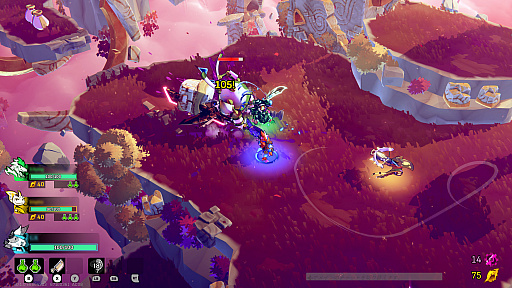 画像ギャラリー No.002のサムネイル画像 / 新作ローグライクアクション「Windblown」は，名作「Dead Cells」から何を継承し，何を新たに生み出すのか？　アーリーアクセス版から探る