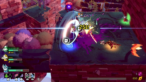 画像ギャラリー No.013のサムネイル画像 / 新作ローグライクアクション「Windblown」は，名作「Dead Cells」から何を継承し，何を新たに生み出すのか？　アーリーアクセス版から探る