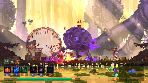 画像ギャラリー No.031のサムネイル画像 / 新作ローグライクアクション「Windblown」は，名作「Dead Cells」から何を継承し，何を新たに生み出すのか？　アーリーアクセス版から探る