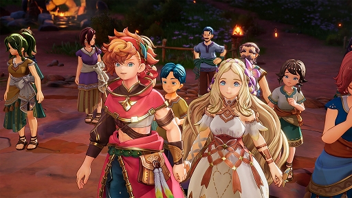 画像ギャラリー No.002のサムネイル画像 / 「聖剣伝説 VISIONS of MANA」,主人公ヴァルとヒナなど登場キャラや,精霊の力を宿した道具「精霊器」などの情報が公開に