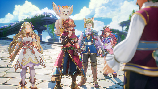 画像ギャラリー No.003のサムネイル画像 / 「聖剣伝説 VISIONS of MANA」,主人公ヴァルとヒナなど登場キャラや,精霊の力を宿した道具「精霊器」などの情報が公開に