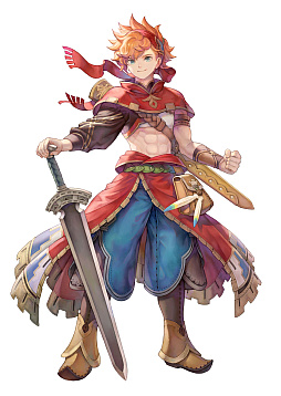 画像ギャラリー No.005のサムネイル画像 / 「聖剣伝説 VISIONS of MANA」,主人公ヴァルとヒナなど登場キャラや,精霊の力を宿した道具「精霊器」などの情報が公開に