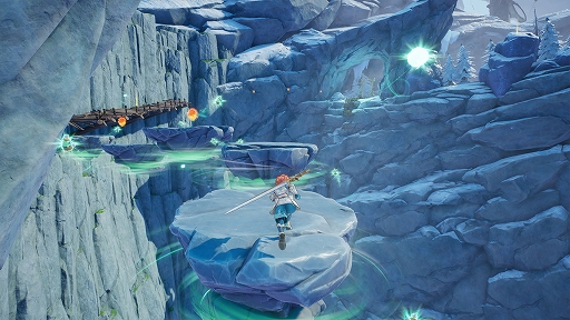 画像ギャラリー No.023のサムネイル画像 / 「聖剣伝説 VISIONS of MANA」,主人公ヴァルとヒナなど登場キャラや,精霊の力を宿した道具「精霊器」などの情報が公開に