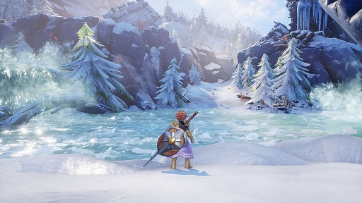 画像ギャラリー No.024のサムネイル画像 / 「聖剣伝説 VISIONS of MANA」,主人公ヴァルとヒナなど登場キャラや,精霊の力を宿した道具「精霊器」などの情報が公開に